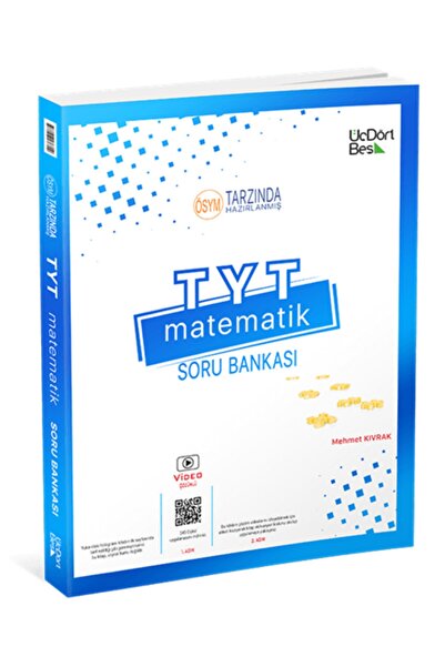 Üç Dört Beş Yayıncılık 345 - Tyt Matematik Soru Bankası 2023