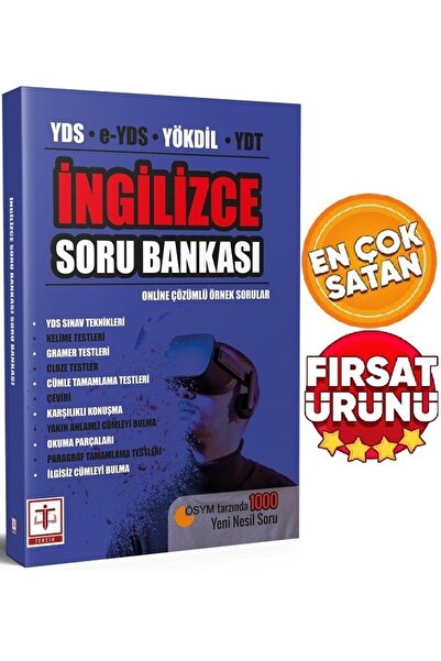 Tercih Kitabevi Yds E-yds Yökdil Ydt Ingilizce Soru Bankası-yasin Aslan-2026