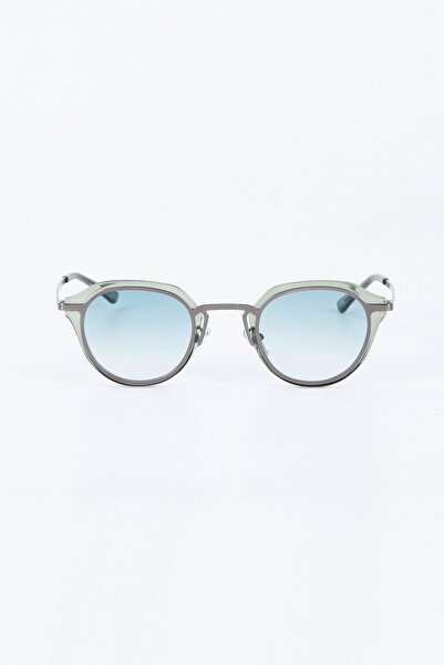 Kapin Sonic Oval Güneş Gözlüğü - Şeffaf Yeşil Degrade