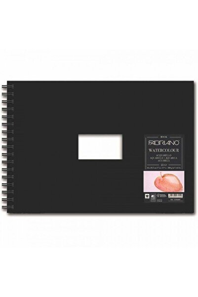Fabriano Акварельний альбом, холодний прес, 300 г, Spiralli Sulu Boya Defteri, 25 сторінок, A4 (21x29,7 см)