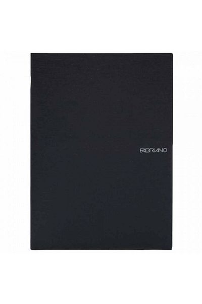 Fabriano Ecoqua Notebook 85gr 38 Pages A5 (14.8x21cm) Nero