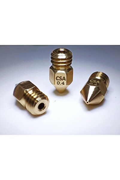 CSA Mist Creality Ender 3 V2 Uyumlu 0.4mm Nozzle 10 Adet