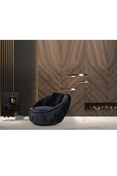 ÇINAR MOBEL Lucasso Capitoneli Berjer Tekli Kanepe Ahşap Kasalı Berjer