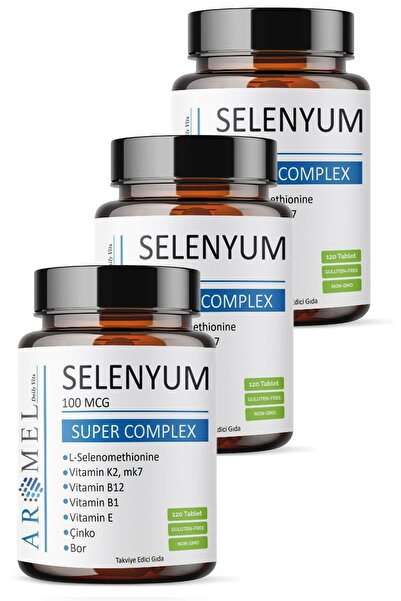 Aromel Selenyum Tablet 120 Tablet X 3 Adet