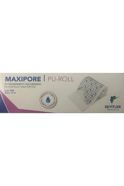 MAXIPORE Film Waterproof Transparent Wound Cover 10m X 15cm
