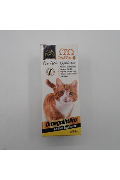 Omega Pharmased Kediler Için Vitpro Somon Balık Yağı 100 Ml