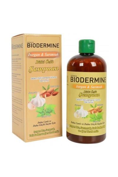 Biodermine شامبو نبات القراص والثوم - 400 مل