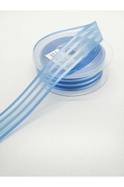 ecrin tuhafiye hobi B.mavi Hilton Kurdele 2,5 Cm 20 Metre