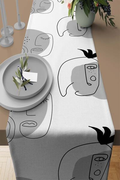 Viva Home Τραπεζομάντιλο 40x140cm Ταϊλανδέζικο υφαντό ύφασμα Premium ανθεκτικ...