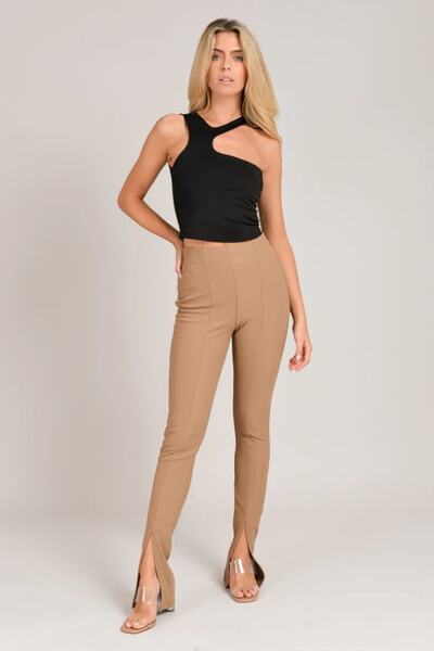 charango Кроп-топ з одним бретелем, модель «крапля»