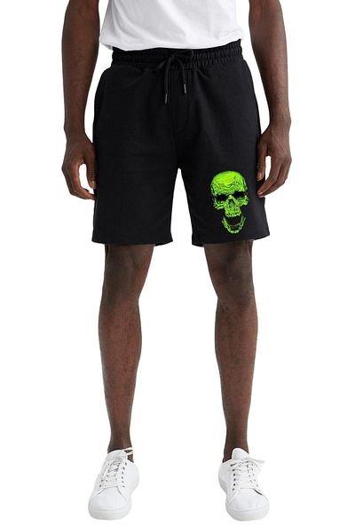 BENROMA Σορτς Unisex με στάμπα