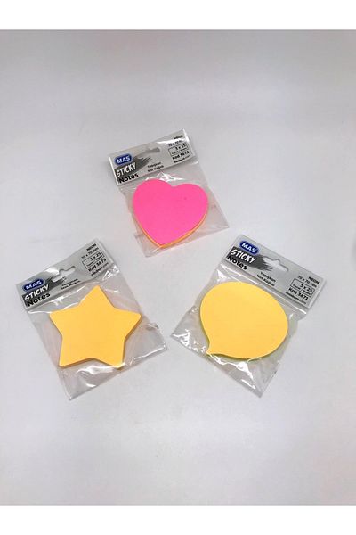 Mas Sticky Note Paper Neon Set