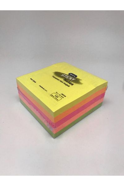 Mas Sticky Note Paper Neon