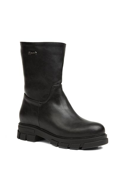 Pierre Cardin ® |   PC-52063-3076 Black Skin - Γυναικείες Μπότες