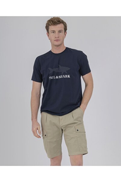 PAUL&SHARK Мъжка плетена тениска C.w. Памук