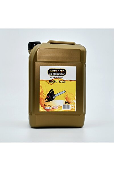 Powerten Bıçkı Zincir Testere Yağı 10 Litre | 2025