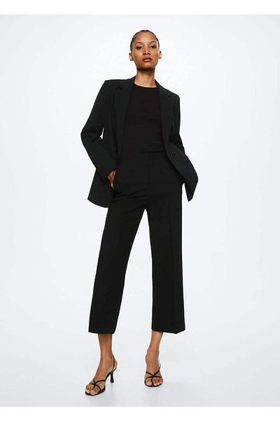 MANGO Woman Pantaloni de damă Culotte din stofă