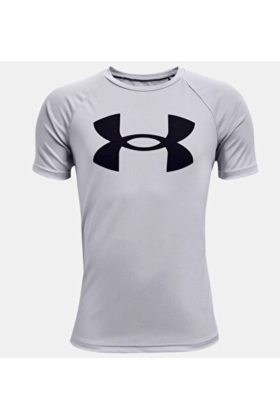 Under Armour الصبي يو ايه تك ™   شعار كبير كم قصير 1363283-011