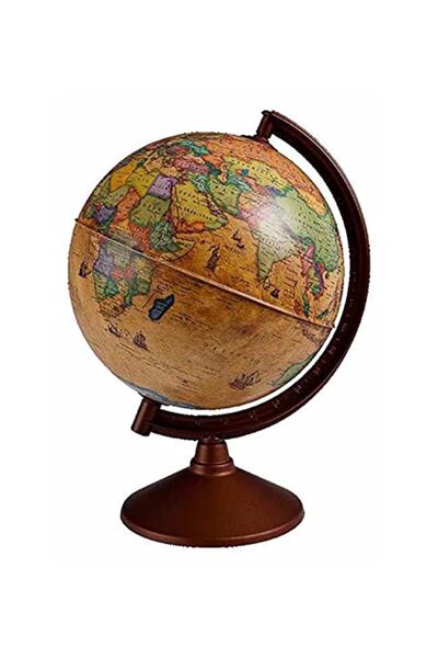 Gürbüz Modern Dünya Küre Antik Işıksız 20 Cm 48206