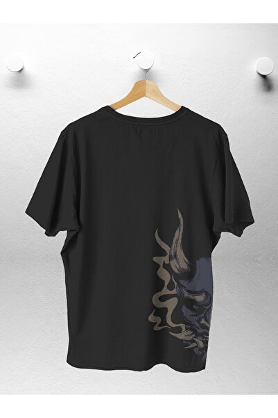 Debas Μπλουζάκι με στάμπα Ιαπωνικής μάσκας σε μεγάλο μέγεθος