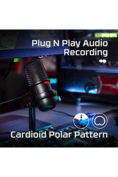 HyperX Solocast Hmıs1x-xx-bk/g Oyuncu Mikrofonu