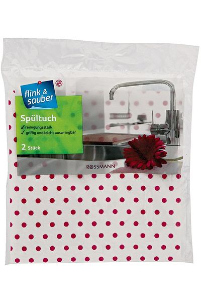 Flink Sauber Brand: Flink & Sauber Kitchen Cloth 2-Piece 35x35cm Category: Cleaning Cloth
