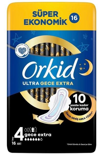 Orkid حجم إضافي للغاية 4 ليلات 16 قطعة