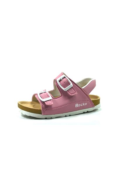Onlo Ayakkabı Sandale pentru copii Rocky.120 bleumarin și roz cu velcro