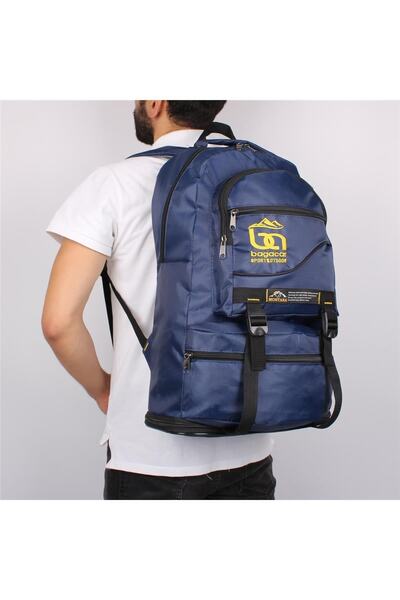 Bagacar Laci Körüklü Dağcı Sırt Çantası 65 Litre Kapasiteli Kamp Çantası