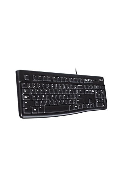 logitech Q Türkçe Kablolu Klavye Usb Siyah Kablolu Klavye Sıvı Temasına Dayanıklı