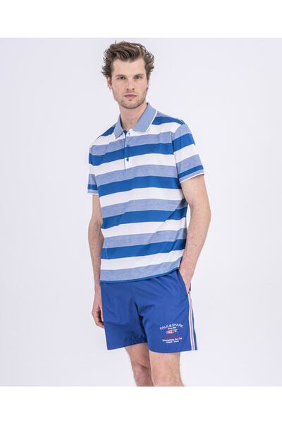 PAUL&SHARK Men's Knitted Poloshirt C.wCotton