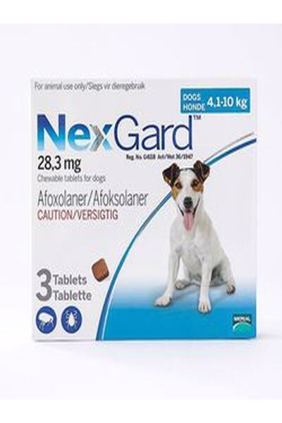 Bavet Nexgard 4-10 Kg For Dogs 3 Tablets