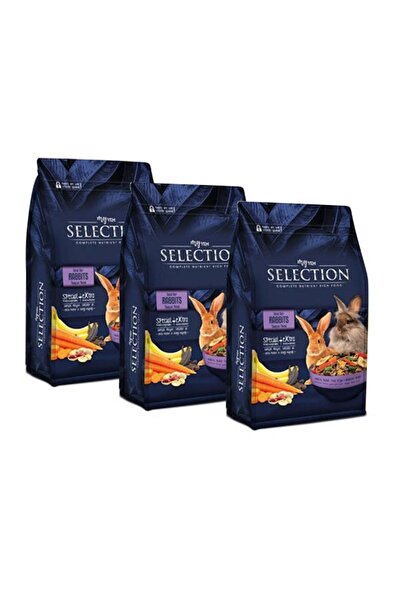 myyem Selection Kuru Sebze , Meyveli Tavşan Yemi 1000gr X 3 Adet