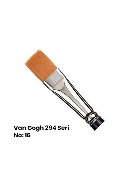 Van Gogh 294 Series Synthetic Flat Cut Tip Brush No 16