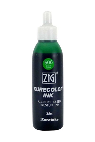 Zig Kurecolor Ink Alkol Bazlı Mürekkep 506 Ocean Green