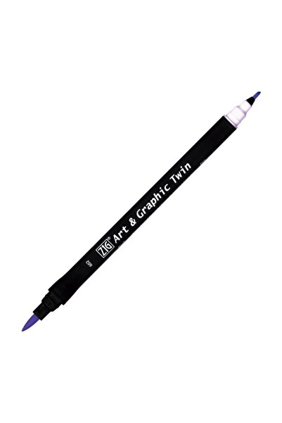 Zig Art & Graphic Twin Marker Çizim Kalemi 602 English Lavender