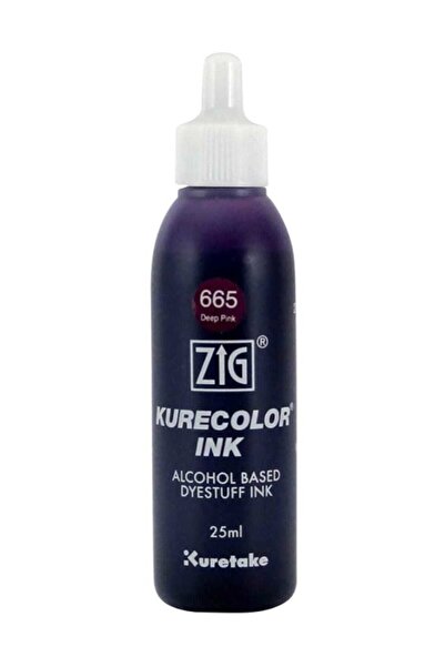 Zig Kurecolor Ink Alkol Bazlı Mürekkep 665 Deep Pınk