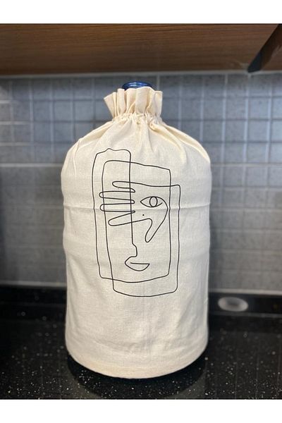 BAGAND Cream Bottle Case Aesthetic Printed