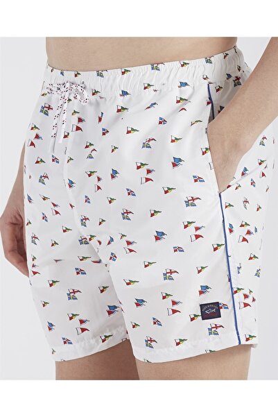 PAUL&SHARK Men's Woven SwimTrunks - C.wSynthetic