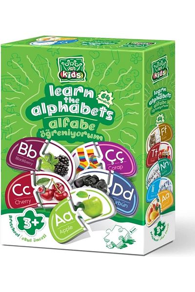 Art Puzzle I'm Learning the Alphabet