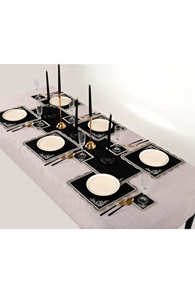 Peno Concept Masa Üstü Seti Runner, Amerikan Servis(SUPLA), Kokteyl Peçetesi ...