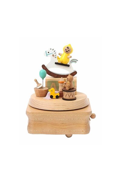 Wooderful Life Hoş Geldin Bebek Ahşap Müzik Kutusu - 1060569