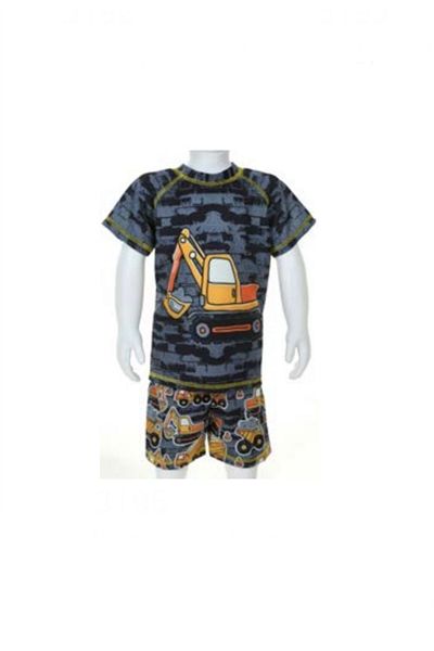 Dragora Double Children's Swimsuit Set, Sea, Beach, Pool, Shorts, Jumpsuit