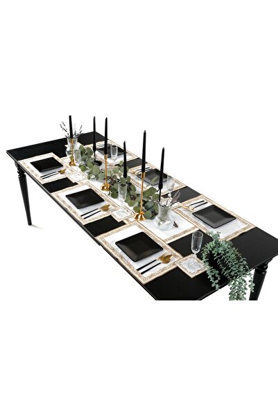 Peno Concept Masa Üstü Seti Runner, Amerikan Servis(SUPLA), Kokteyl Peçetesi ...