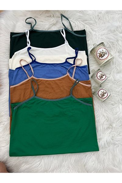 EBRULİ BUTİK06 5-Piece Women's Athlete Ribbed