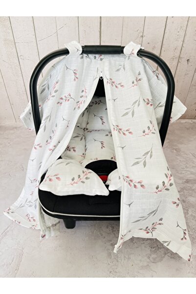 JUNİPERUS Pudra Yaprak Müslin Bezi Puset Örtüsü Ve Anakucağı Minderi