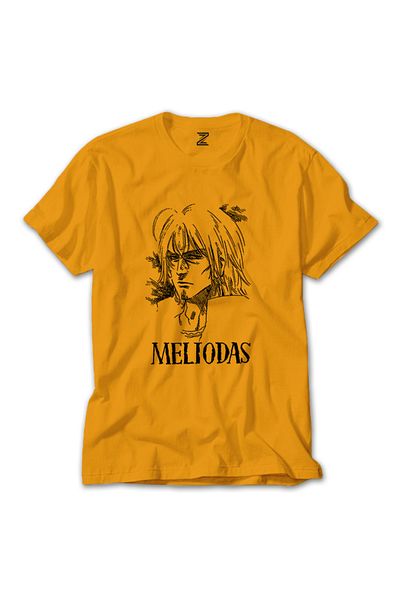Z zepplin Κίτρινο T-shirt Meliodas - Raşit και κομψό σχέδιο