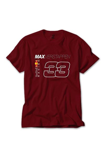 Z zepplin Κόκκινο T-shirt F1 33 Max Verstappen