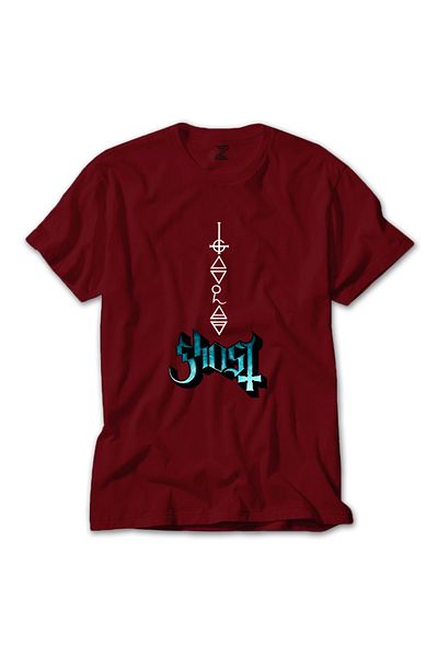 Z zepplin Κόκκινο T-shirt Ghost Rivals