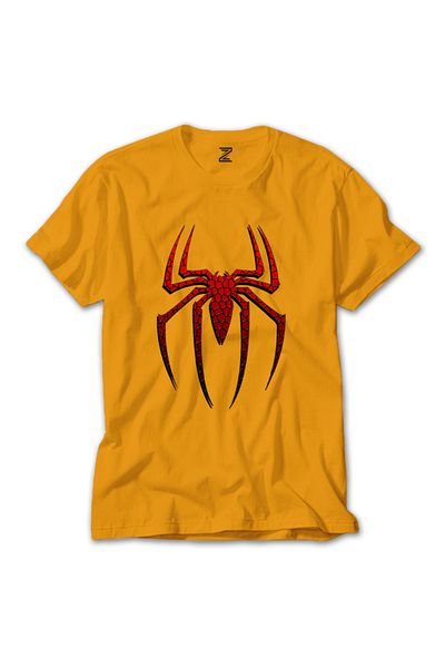 Z zepplin Κίτρινο T-shirt σε στυλ Spiderman
